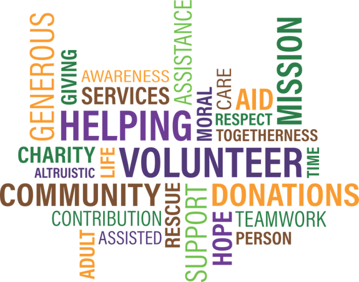 Volunteer Charity Cloud · Free vector graphic on Pixabay